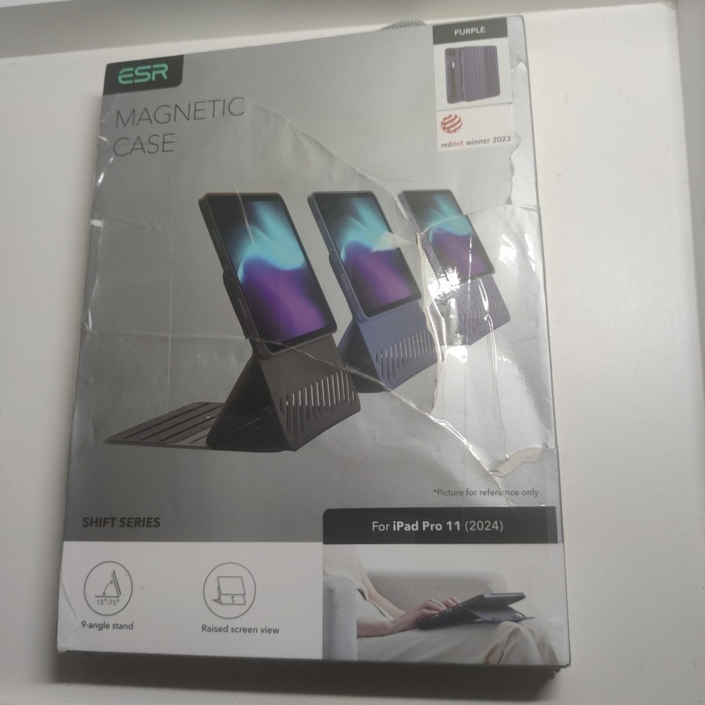 ESR for iPad Pro 11 Inch Case (M5/M4) 2025/2024, Rotating Case with Removable Ma